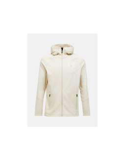 Bluza peak performance m rider essentials zip hood piaskowy