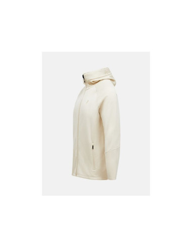 Bluza peak performance m rider essentials zip hood piaskowy