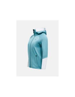 Bluza peak performance w rider essentials zip hood niebieski 2