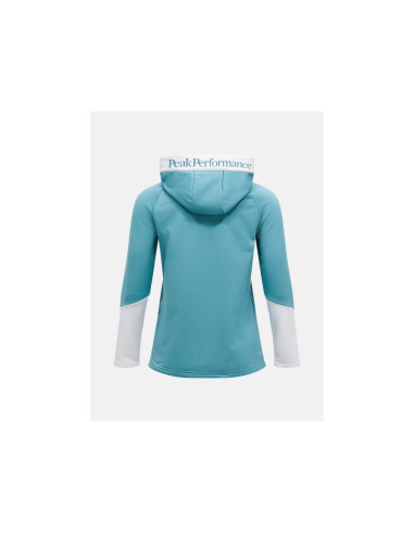 Bluza peak performance w rider essentials zip hood niebieski
