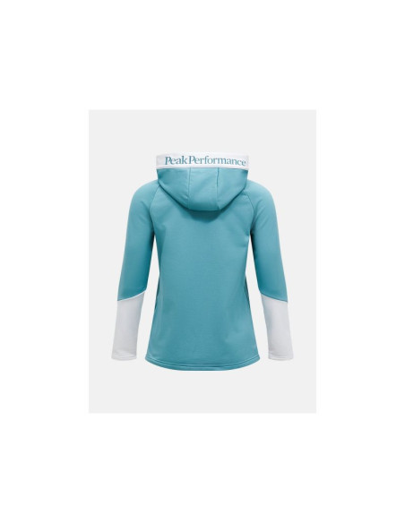 Bluza peak performance w rider essentials zip hood niebieski