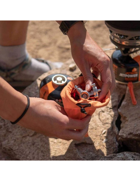 Jetboil mightymo kuchenka z kanistrem