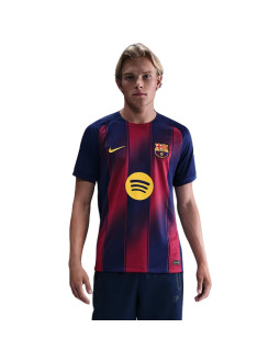 Koszulka męska nike fc barcelona stadium home 25/26 granatowa hj4590 456