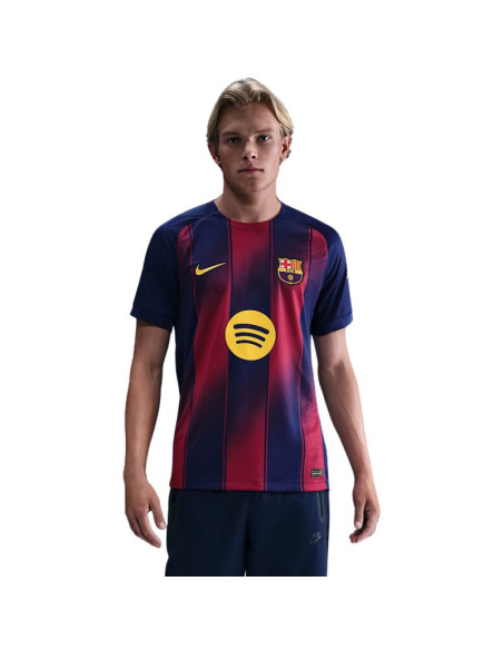 Koszulka męska nike fc barcelona stadium home 25/26 granatowa hj4590 456