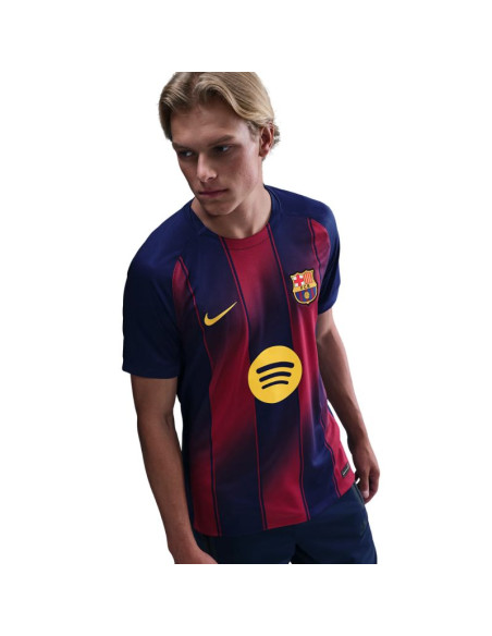 Koszulka męska nike fc barcelona stadium home 25/26 granatowa hj4590 456