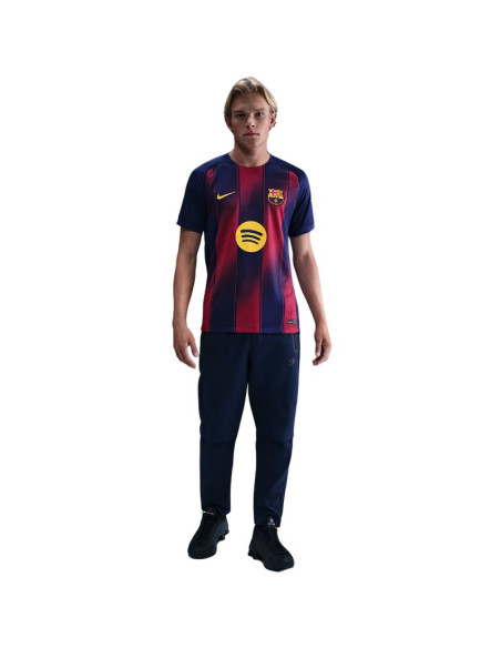 Koszulka męska nike fc barcelona stadium home 25/26 granatowa hj4590 456
