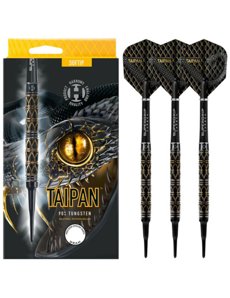 Rzutki harrows taipan 90% softip