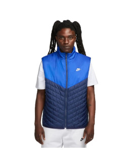 Kamizelka męska nike therma-fit windrunner niebieska fb8201 410 l