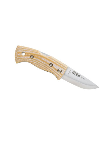 Nóż helle berget beige canvas micarta 12c27