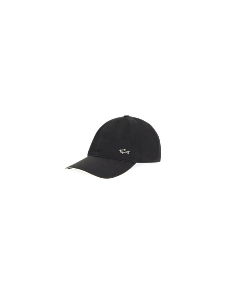 Paul&shark męska czapka z daszkiem czarna 99317100-11, logo front