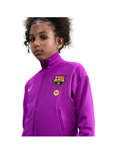 Dres dla dzieci nike fc barcelona strike fioletowo-czarny hj8027 552
