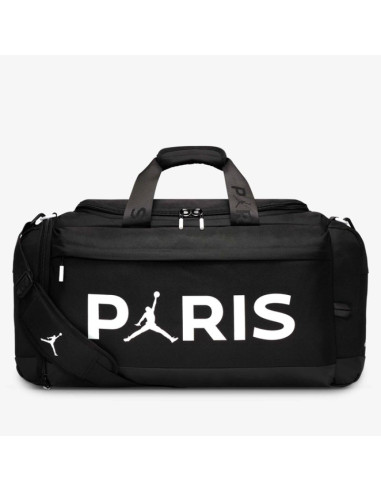 Torba sportowa air jordan psg paris saint-germain duffel bag 62.5l czarna - mm0995-023