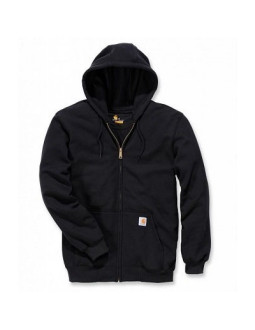 Bluza carhartt midweight hooded zip black