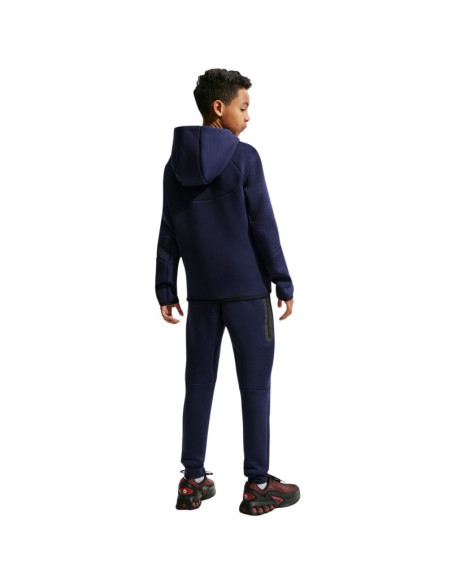 Bluza dla dzieci nike fc barcelona tech fleece granatowa ii3722 498