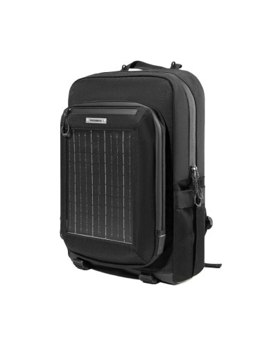 Plecak rowerowy rockbros h51 plecak z panelem solarnym - czarny