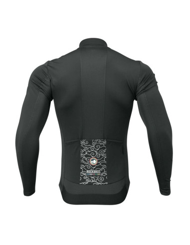 Bluza rowerowa rockbros tlwt001 road to sky wiatroszczelna ocieplana s - czarna