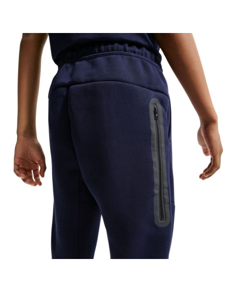 Spodnie dla dzieci nike fc barcelona tech fleece granatowe ii3728 498