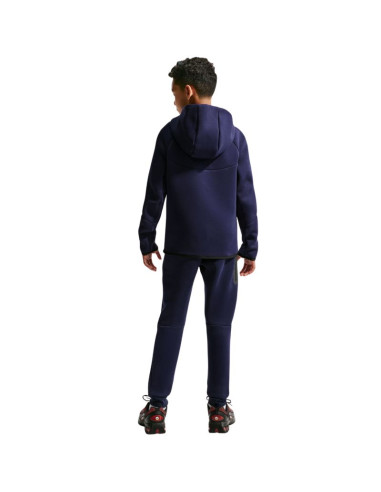 Spodnie dla dzieci nike fc barcelona tech fleece granatowe ii3728 498