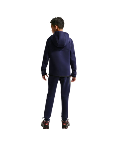 Spodnie dla dzieci nike fc barcelona tech fleece granatowe ii3728 498