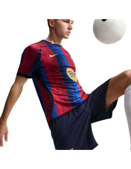 Spodenki męskie nike fc barcelona match home granatowe ii1801 498