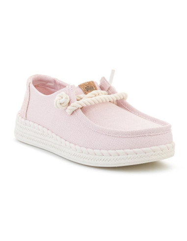 Heydude wendy espadrille hibiscus pale lilac/multi 45237-7cl