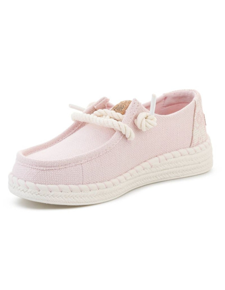 Heydude wendy espadrille hibiscus pale lilac/multi 45237-7cl