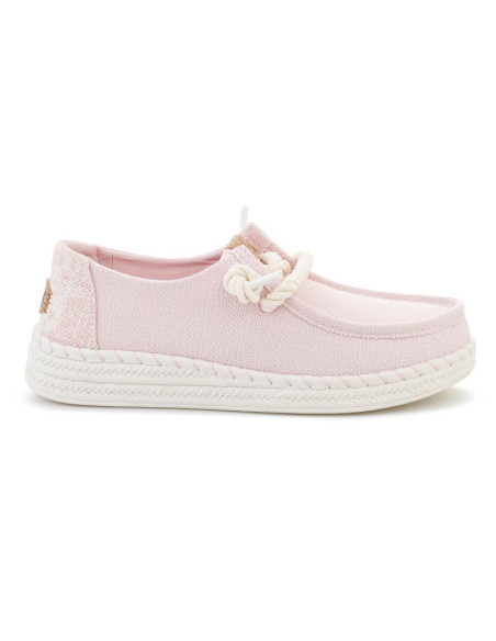 Heydude wendy espadrille hibiscus pale lilac/multi 45237-7cl