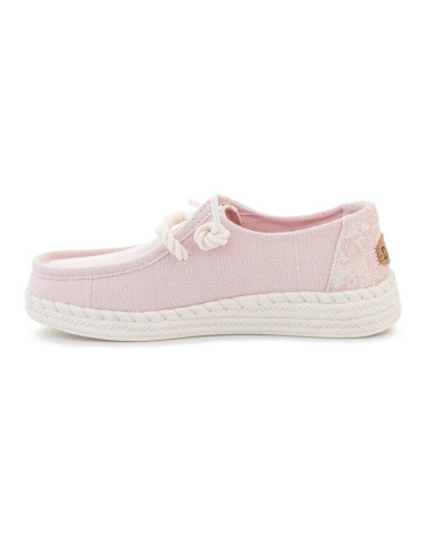 Heydude wendy espadrille hibiscus pale lilac/multi 45237-7cl
