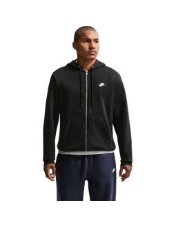 Bluza męska nike club bb fz hoodie czarna fn3861 010 2xl