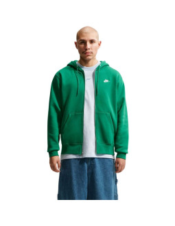Bluza męska nike club bb fz hoodie zielona fn3861 365 l
