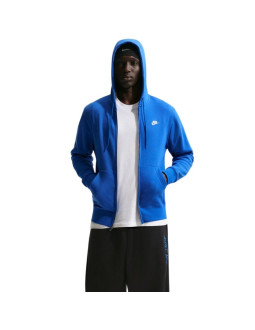 Bluza męska nike club bb fz hoodie niebieska fn3861 480 m