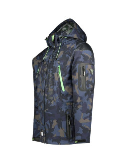 Kurtka męska granatowa softshell geographical norway techno (wu4549h-gn-navy-green)