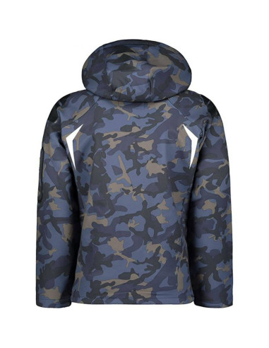 Kurtka męska granatowa softshell geographical norway techno (wu4549h-gn-navy-green)