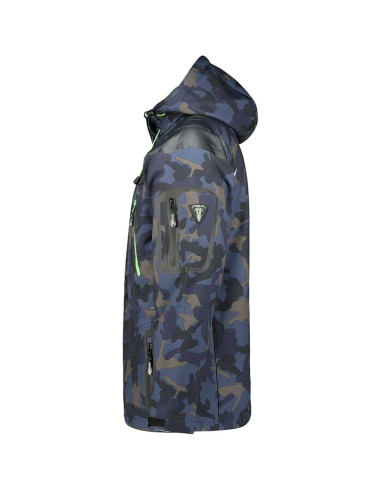 Kurtka męska granatowa softshell geographical norway techno (wu4549h-gn-navy-green)
