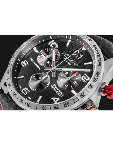 Zegarek męski atlantic grand prix chrono 55463.41.65 + box
