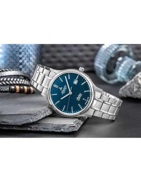 Zegarek męski atlantic seabase 60348.41.51 + box