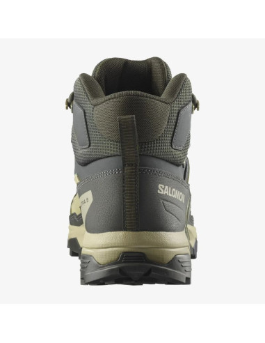 Buty turystyczne salomon x ultra 5 mid gtx - peat/gray green/blue