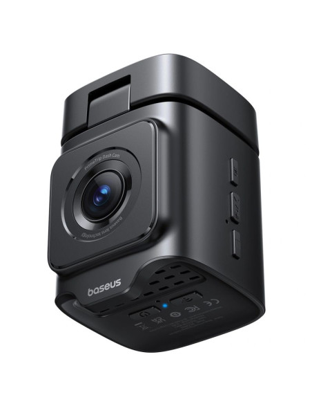 Wideorejestrator baseus primetrip vd1 pro kamera samochodowa 4k z kamerą tylną 1080p i zestawem zasilania - czarny