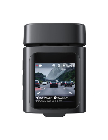 Wideorejestrator baseus primetrip vd1 pro kamera samochodowa 4k z kamerą tylną 1080p i zestawem zasilania - czarny