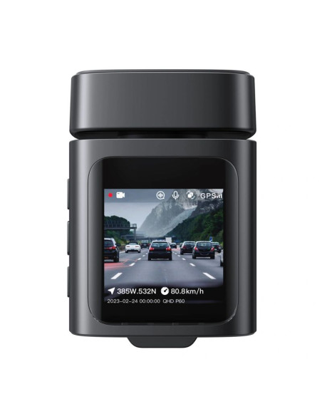 Wideorejestrator baseus primetrip vd1 pro kamera samochodowa 4k z kamerą tylną 1080p i zestawem zasilania - czarny
