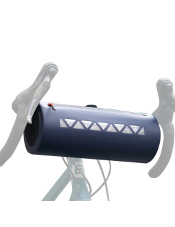 Torba rowerowa rockbros as-144 road to sky na kierownicę wodoodporna 4 l - niebieska 2