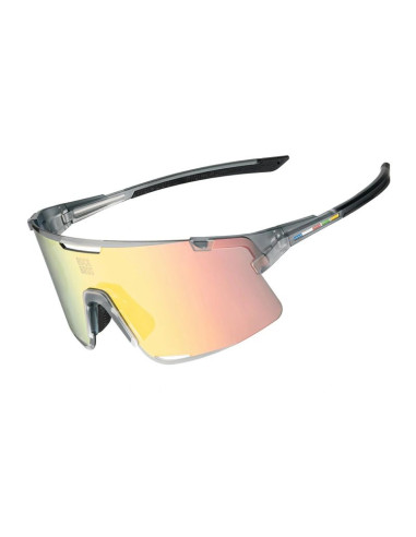 Okulary rowerowe rockbros sp338 road to sky z wymiennymi soczewkami - szare