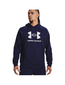 Bluza męska under armour rival fleece logo hd granatowa 1379758 410 l