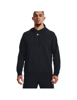 Bluza męska under armour rival fleece hoodie czarna 1379757 001 xl