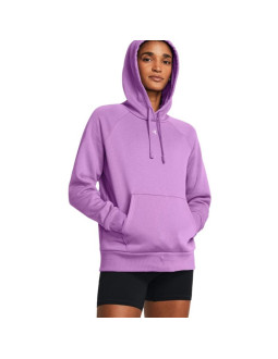 Bluza damska under armour rival fleece hoodie fioletowa 1379500 560 m