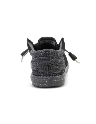 Heydude wally funk multi mesh black/smoke grey 45146-0pm