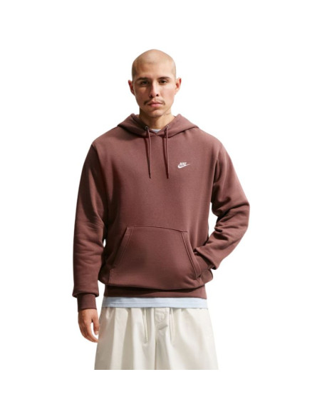 Bluza męska nike club bb brązowa fn3859 502 l