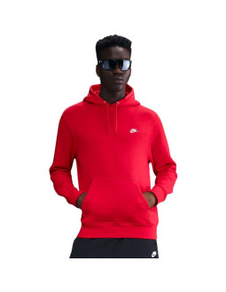 Bluza męska nike club bb czerwona fn3859 657 xl