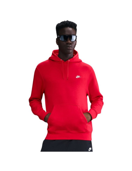 Bluza męska nike club bb czerwona fn3859 657 l
