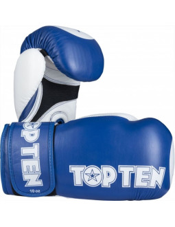 Rękawice bokserskie top ten star-xlp 10 oz czerwone 2